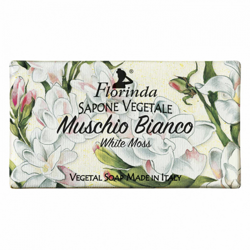 Мыло Muschio Bianco / Белый Мускус, FLORINDA, 100 г