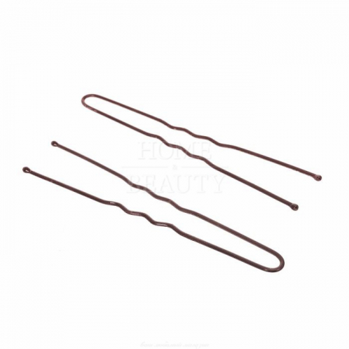 Шпильки для волос 8 см (набор 10 шт) бронза/черные