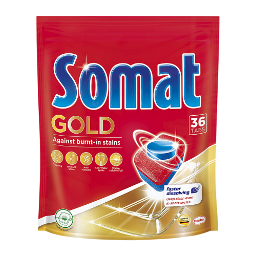 Таблетки для посудомоечных машин SOMAT Gold 36 шт
