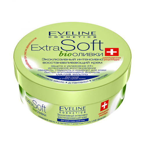Интенсивно восстанавливающий крем EVELINE Extra Soft Bio 200 мл