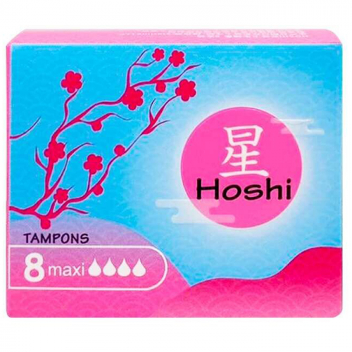 Тампоны женские Tampon Digital Maxi, HOSHI, 8 шт