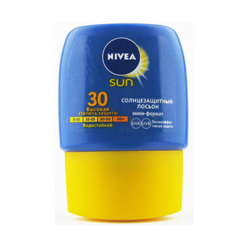 Солнцезащитный Лосьон  NIVEA Sun "Защита и увлажнение" SPF30 50 мл	