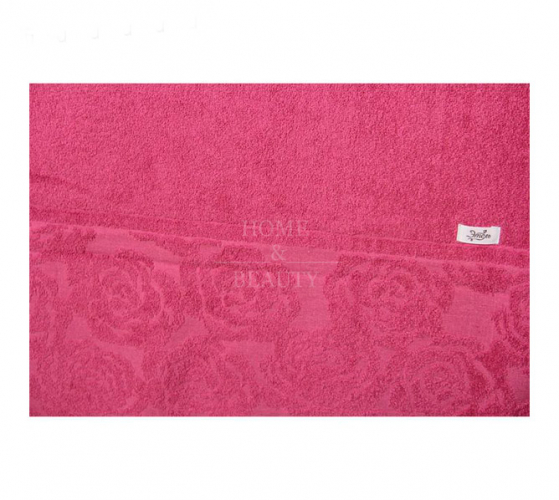 ЭТЕЛЬ Полотенце махровое Симфония темно-розовый 50х90 см