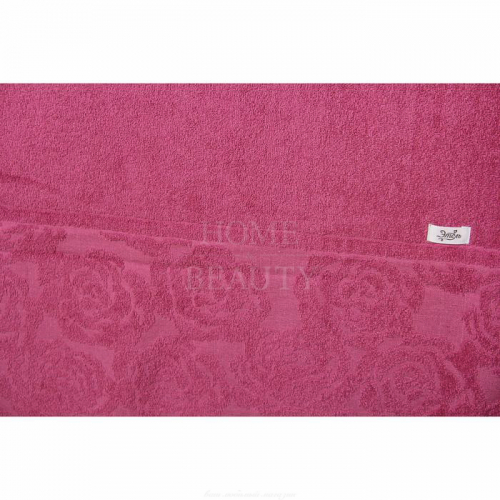 ЭТЕЛЬ Полотенце махровое  Симфония темно-розовый 70х140 см