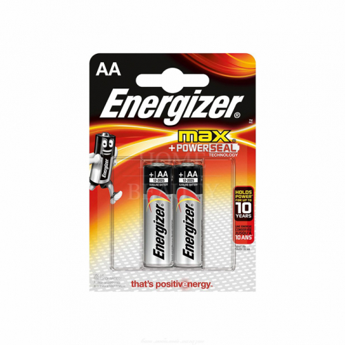 Energizer Батарейка ENR MAX E9/AA BP 2 RU, 1 бл