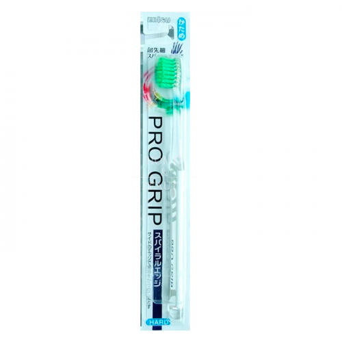 EBISU Зубная щетка для улучшенного очищения лунки зуба и межзубного пространства со спиральными и утончёнными ворсинками cредней жёсткости