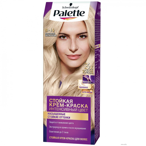 Стойкая крем-краска для волос Интенсивный цвет, PALETTE, 50 мл