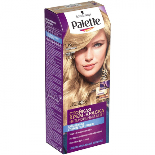 Стойкая крем-краска для волос Интенсивный цвет, PALETTE, 50 мл