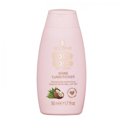 Кондиционер для волос COCO LOCO с кокосовым маслом увлажняющий Shine Conditioner, LEE STAFFORD, 50 мл