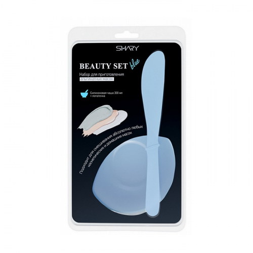 Набор для приготовления альгинатных масок Beauty Set Blue, SHARY, 74 г