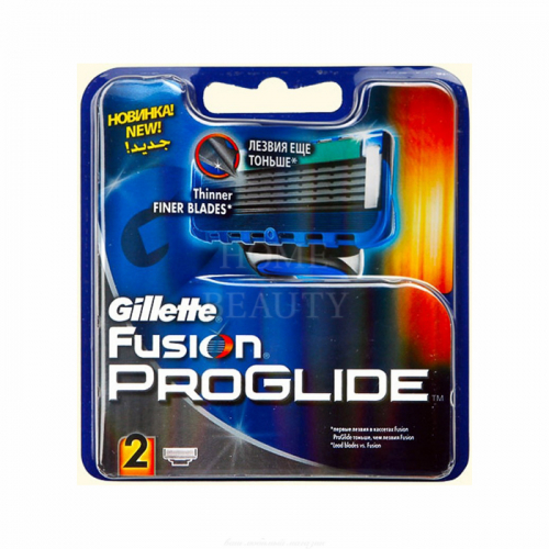 GILLETTE FUSION ProGlide Сменные кассеты для бритья 2 шт.