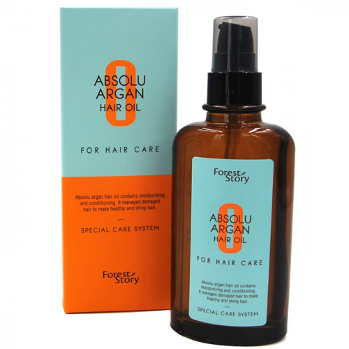 Аргановое масло для волос Absolu Argan Hair Oil защищающее, восстанавливающее, FOREST STORY, 100 мл