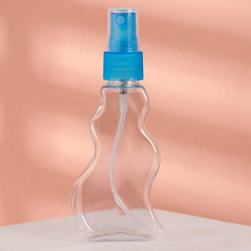 Бутылочка для хранения «Волна», с распылителем, ONLITOP, 80 мл (цвет: МИКС)