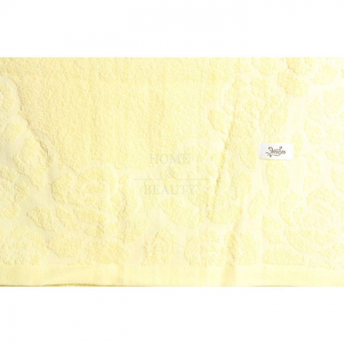 ЭТЕЛЬ Полотенце махровое Флоренция светло-желтый 70х140 см