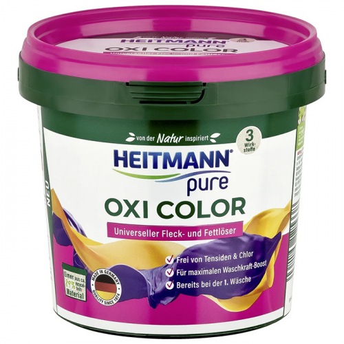Пятновыводитель Универсальный OXI Color, HEITMANN, 500 г