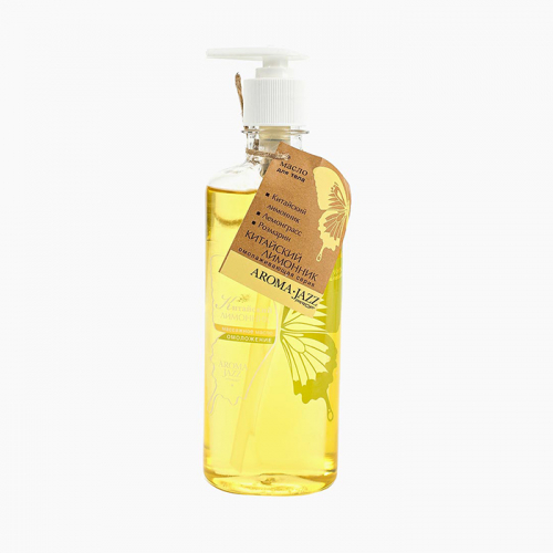 Омолаживающее массажное масло для тела "Китайский лимонник" AROMA JAZZ PROFF 350 мл