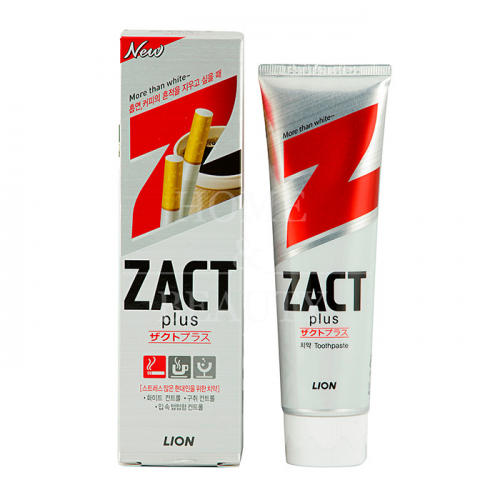 LION "Zact" Зубная паста для курящих 150 гр