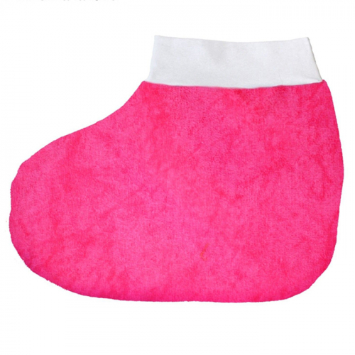 Носки для парафинотерапии махровые с манжетом Светло-розовый, JESS NAIL 