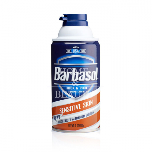 BARBASOL Крем-пена для бритья  Sensitive Skin Shaving Cream для чувствительной кожи 283 г