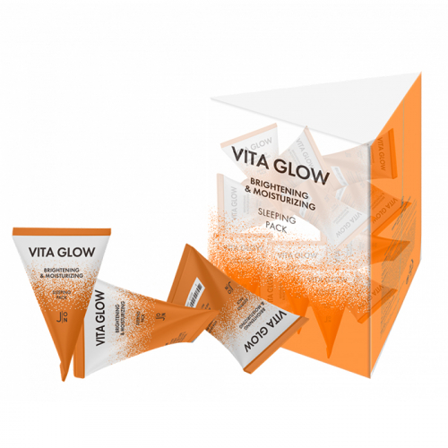 Ночная витаминная маска для лица J:ON Vita Glow Brightening&Moisturizing Sleeping Pack, 5 г