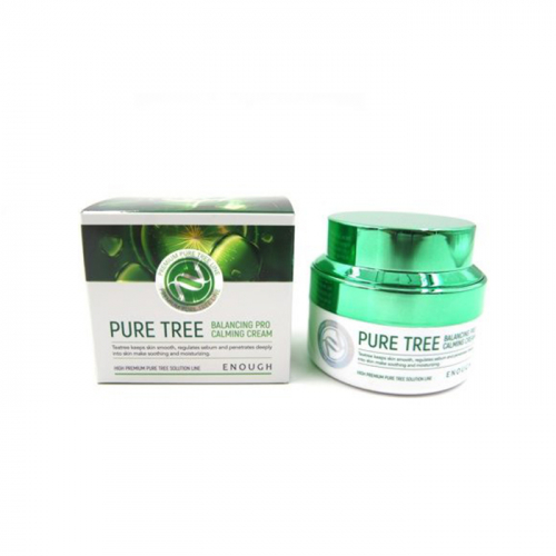 Крем для проблемной кожи с экстрактом чайного дерева ENOUGH  Pure Tree Balancing Pro Calming Cream, 50 мл