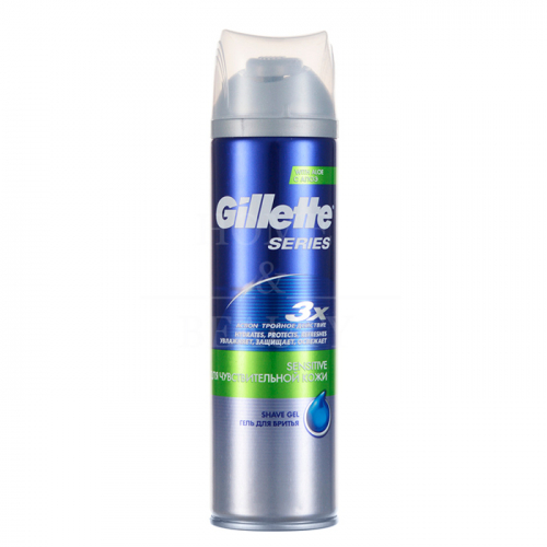 GILLETTE Гель для бритья Series Sensitive для чувствительной кожи 200 мл