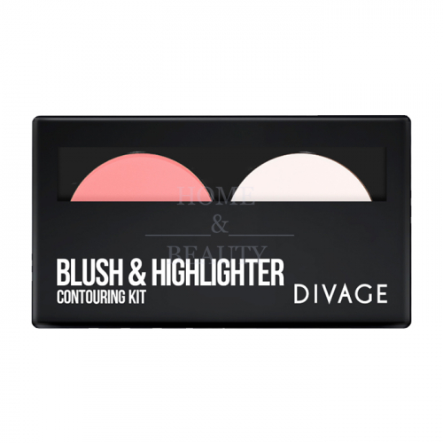 DIVAGE Корректор кремовый Blush & Highlighter Contouring kit,  9г.
