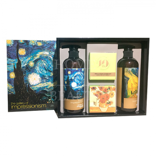 KERASYS Подарочный набор №31 Винсент Ван Гог "The gallery of impressionism" The master of Art Collection Gift Set 