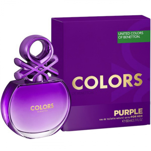 BENETTON Colors Purple EDT for women 80мл