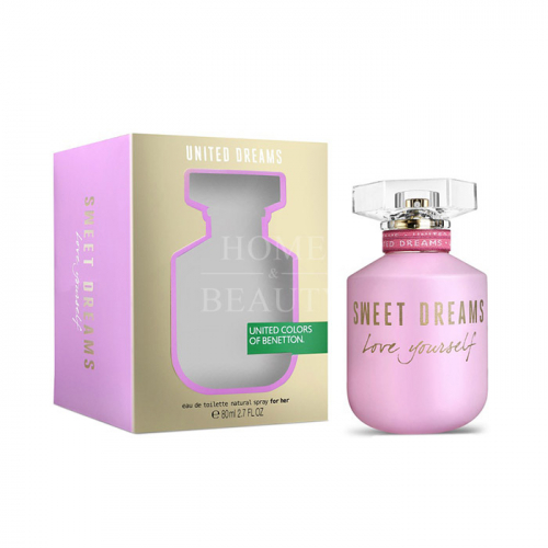 BENETTON United Colors Sweet dreams Love Yourself EDT for women 80мл