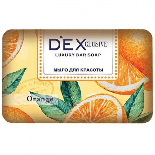 Кусковое мыло парфюмированное DEXCLUSIVE 150 г. апельсин