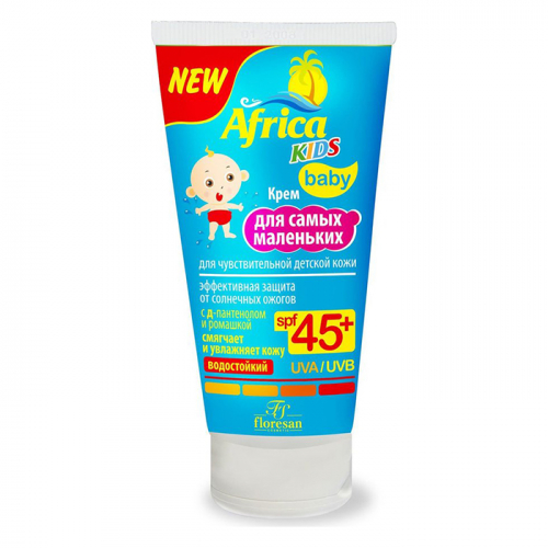 Крем для самых маленьких, для чувствительной детской кожи SPF 45+ FLORESAN "Africa Kids" 50 мл