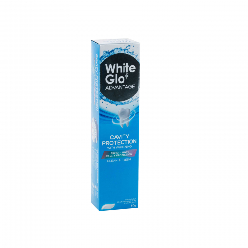 Зубная паста отбеливающая "Защита от кариеса" WHITE GLO 80 гр