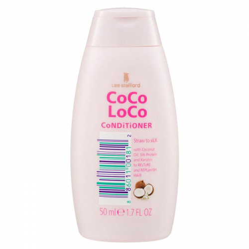 Шампунь для волос с кокосовым маслом увлажняющий Сосо Loco, LEE STAFFORD, 50 мл