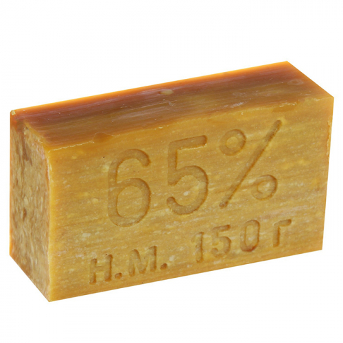 Хозяйственное мыло 65% коричневое, 150 г