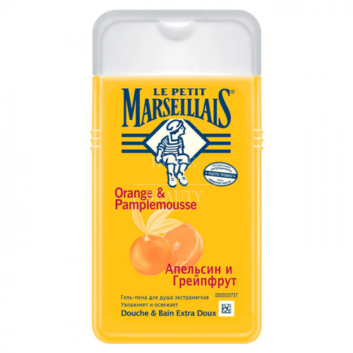 LE PETIT MARSEILLAIS Гель для душа Грейпфрут и апельсин 250 мл