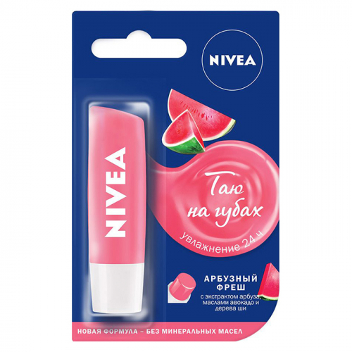 Бальзам для губ NIVEA Lip Care Арбузный Фреш 4,8 г