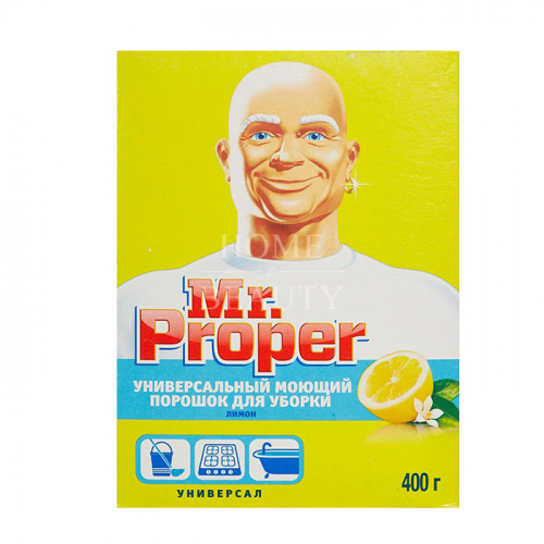 MR PROPER Универсальное чистящее средство для твердых поверхностей Лимон 400 г
