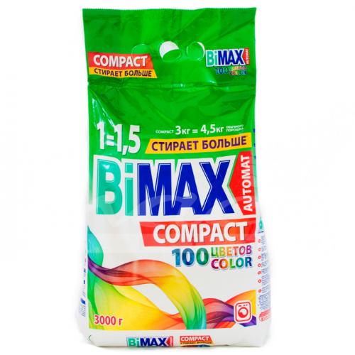  Стиральный порошок Автомат BiMAX Color 3 кг 