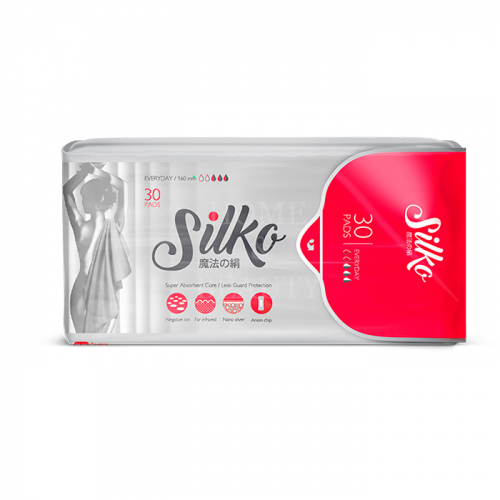 SILKO Прокладки женские гигиенические ежедневные 30 шт	