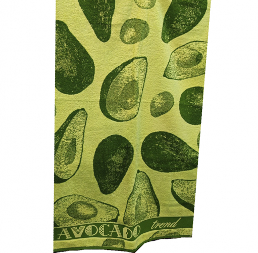 Полотенце махровое CLEANELLY AVOCADO 70x130 пестротканное