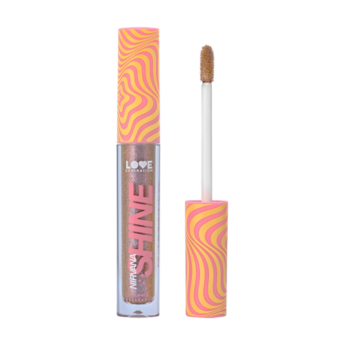 Сияющие жидкие тени для век Shine Liquid Eyeshadow Nirvana LOVE GENERATION