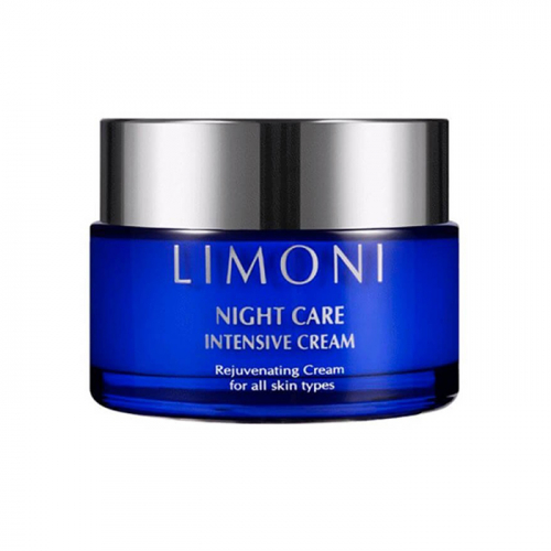 Ночной восстанавливающий крем для лица LIMONI Night Care Intensive Cream, 50 мл