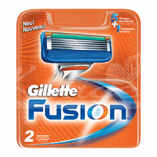 Кассеты  Gillette  FUSION (2 шт)