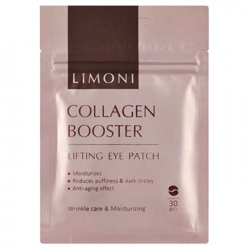 Укрепляющие патчи для век с коллагеном LIMONI Collagen Booster Lifting Eye Patch 30 шт