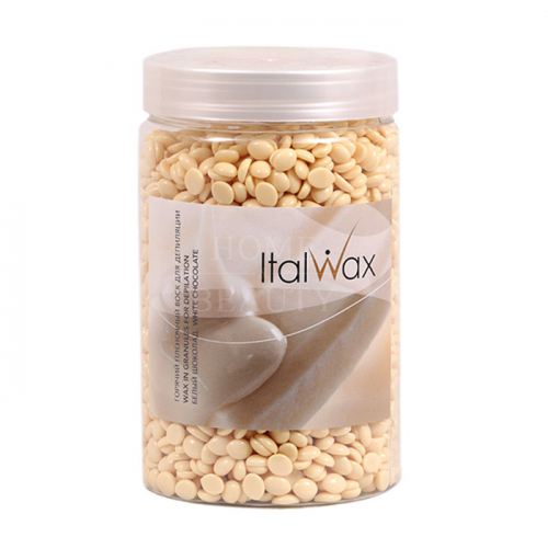 ITALWAX Воск горячий (пленочный)  Белый шоколад гранулы 500гр