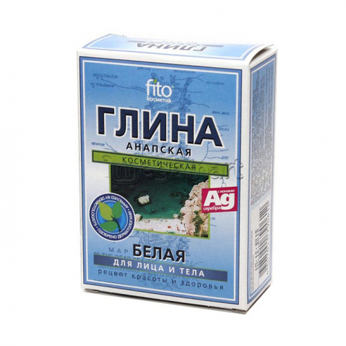 Анапская белая глина FITOкосметик, 100 г