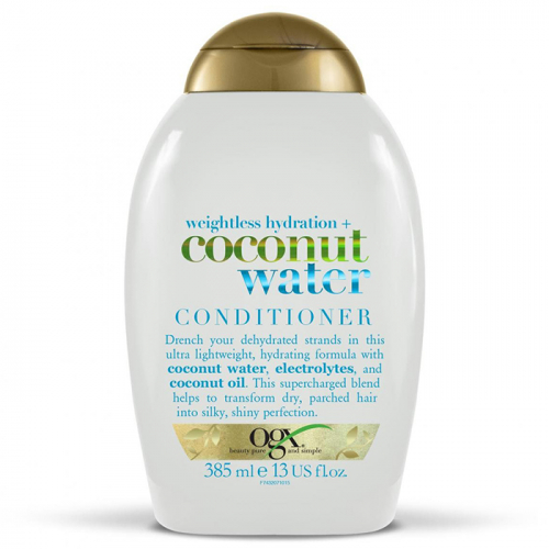 OGX Кондиционер с кокосовой водой «Невесомое увлажнение» 385 мл