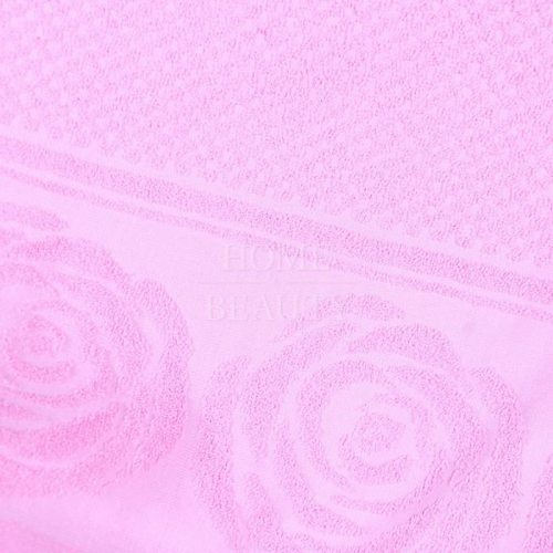ЭТЕЛЬ Полотенце махровое Аморэ 70*140 см, 100% хлопок, 400гр/м2 розовый