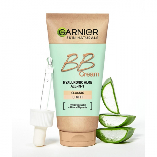 BB-крем для лица Skin Naturals Секрет совершенства матирующий с тонирующим эффектом, тон Светло-бежевый, GARNIER, 50 мл